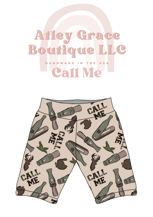 Call Me | Biker Shorts