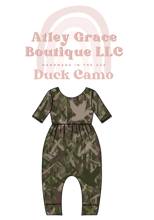 Duck Camo | Reagan Rompers