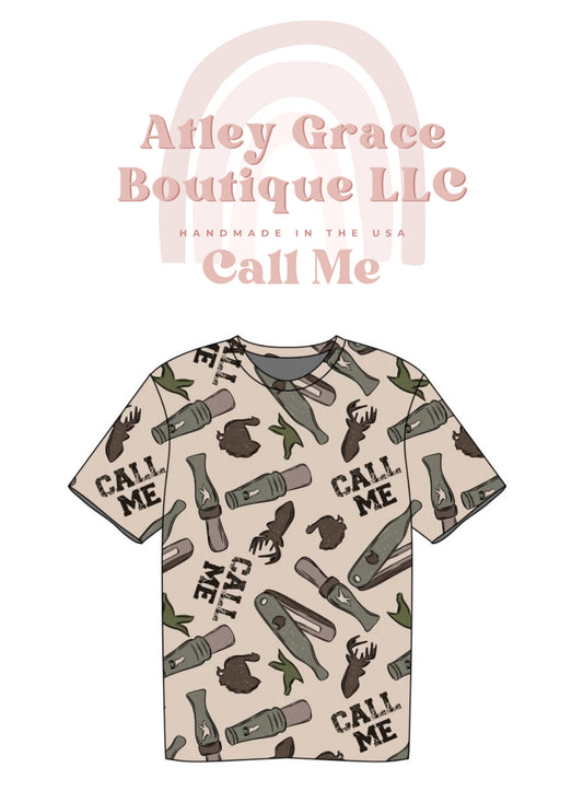 Call Me | Tatum T-Shirt