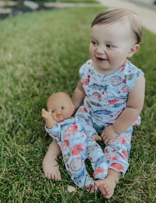 Little Fisherman | Rowen Romper