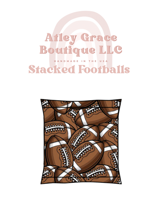 Stacked Footballs | Tube Top