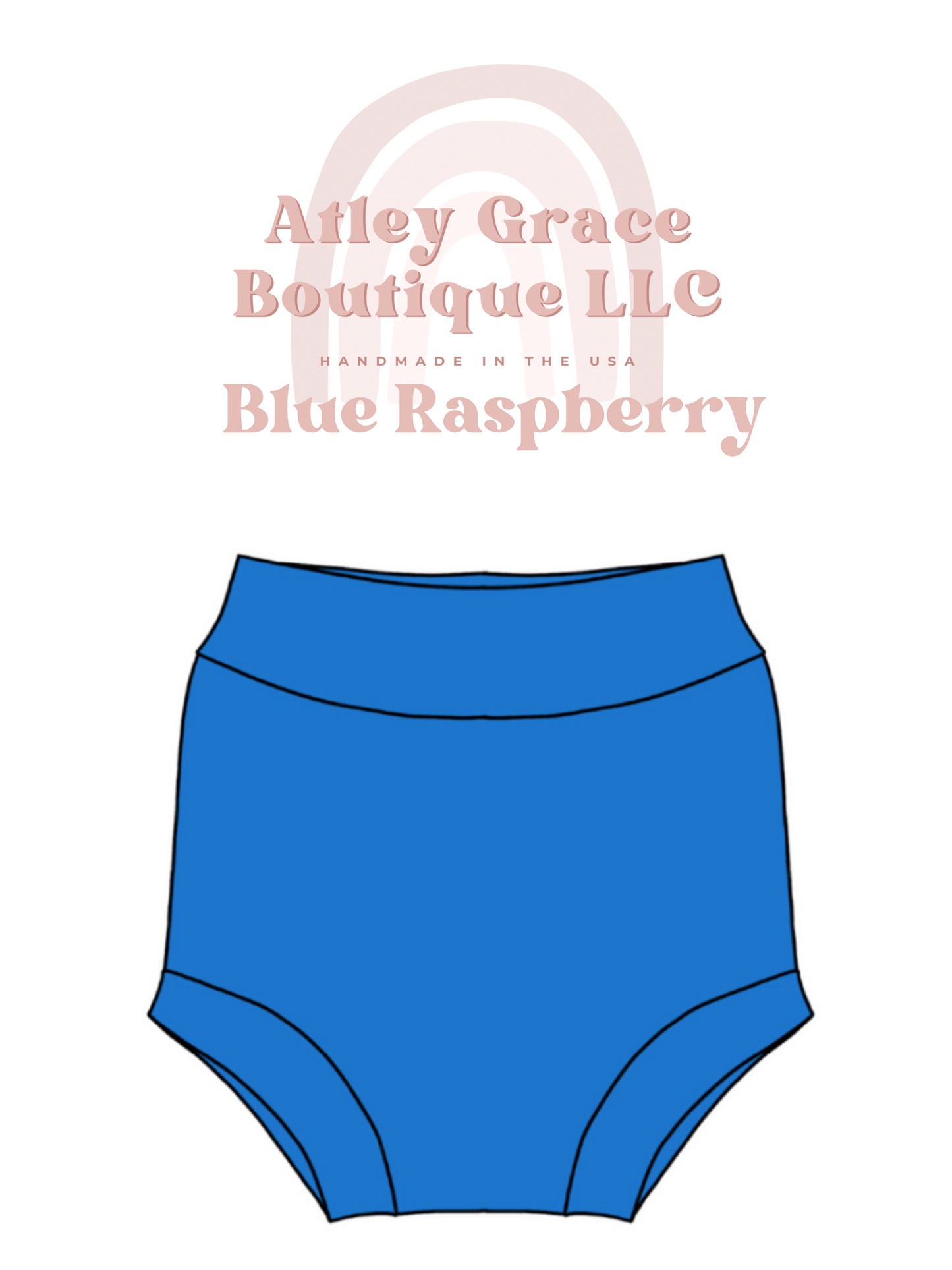 Blue Raspberry | Rib Knit Bummies