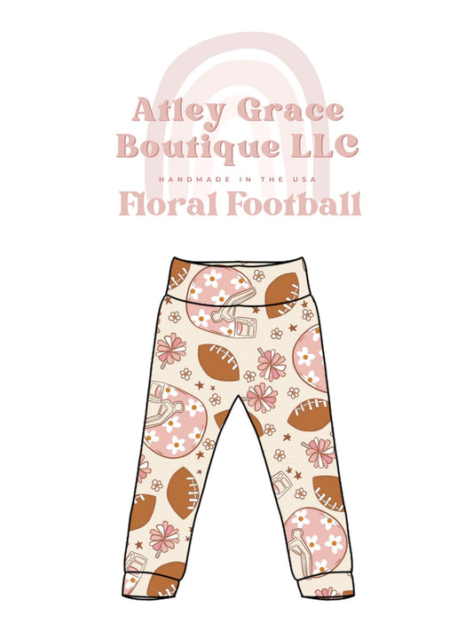 Floral Football | Joggers