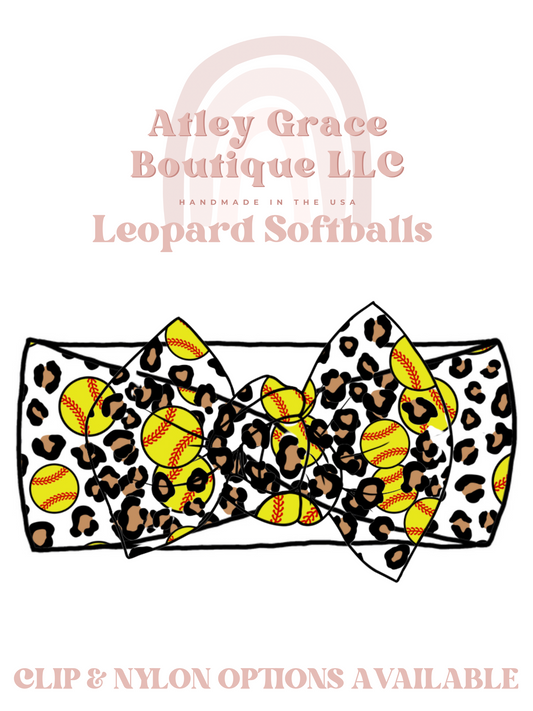 Leopard Softballs | Isla Bow