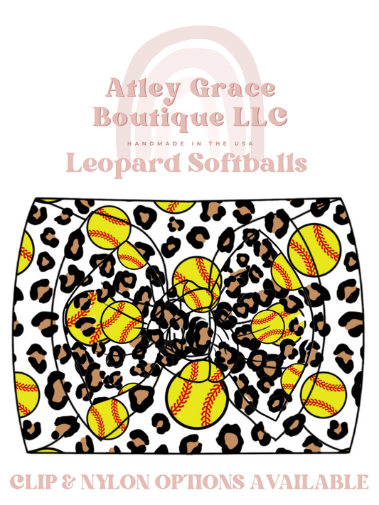 Leopard Softballs | Charlie Bow