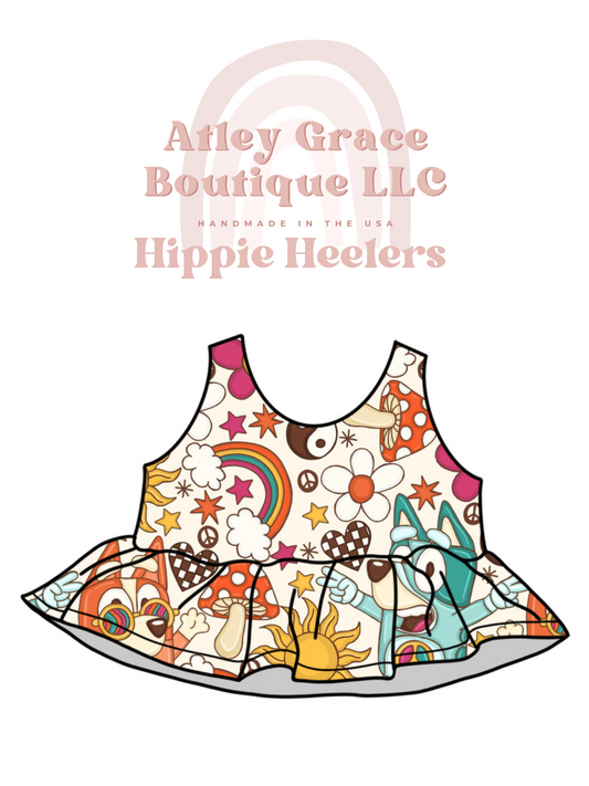 Hippie Heelers | Peplum