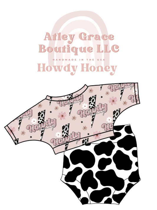 Howdy Honey + Moo | Lounge Set