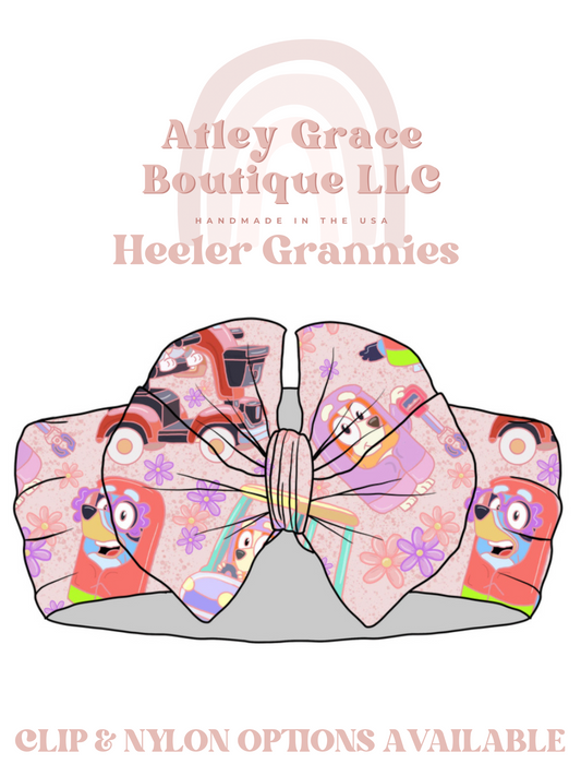 Heeler Grannies | Magnolia Bow