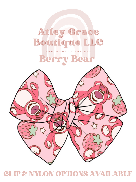 Berry Bear | Gracelyn Bow