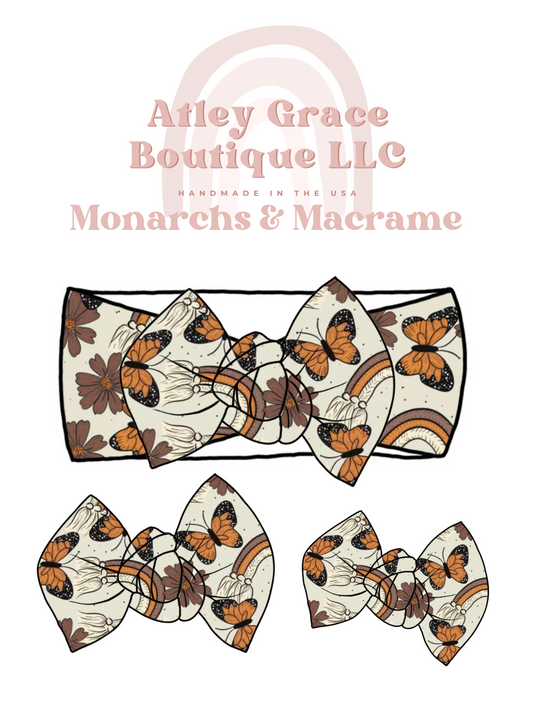 Monarchs & Macrame | Isla Bow