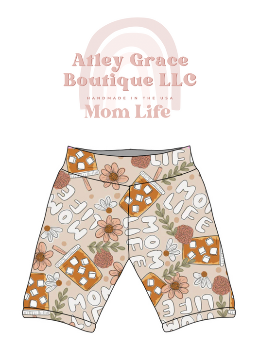 Mom Life |  Mama Biker Shorts