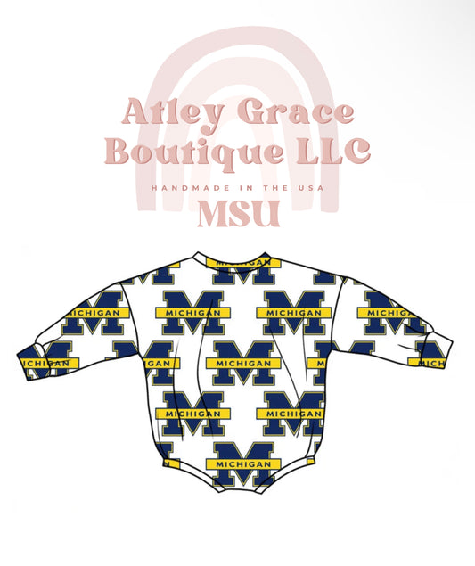 MSU | Sweater Romper