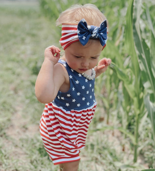 Stars & Stripes | Bubble Romper