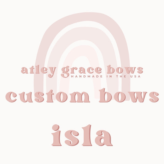 Custom Bows | Isla Bow