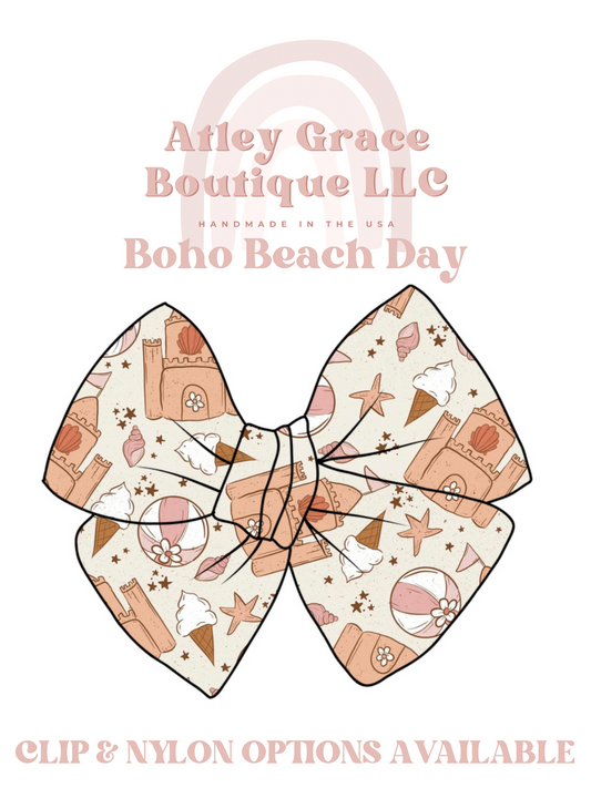 Boho Beach Day | Gracelyn Bow